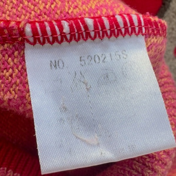 Rare MU SPORTS Golf Sweater with Embroided Logo Multicolor Women's Size 40 - Picture 10 of 11